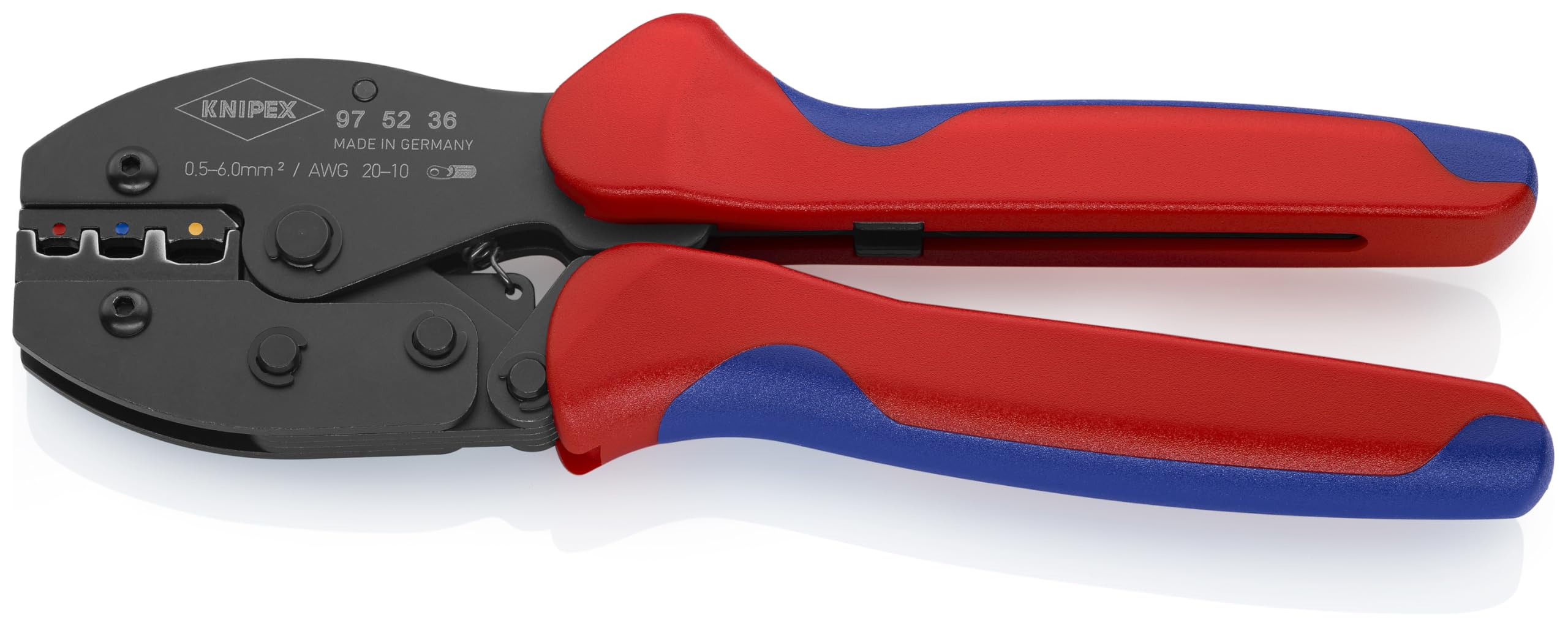 Foto 3 pulgar | Pinzas para Engarzar Terminales Aislados Knipex Conectar a Tope - Venta Internacional