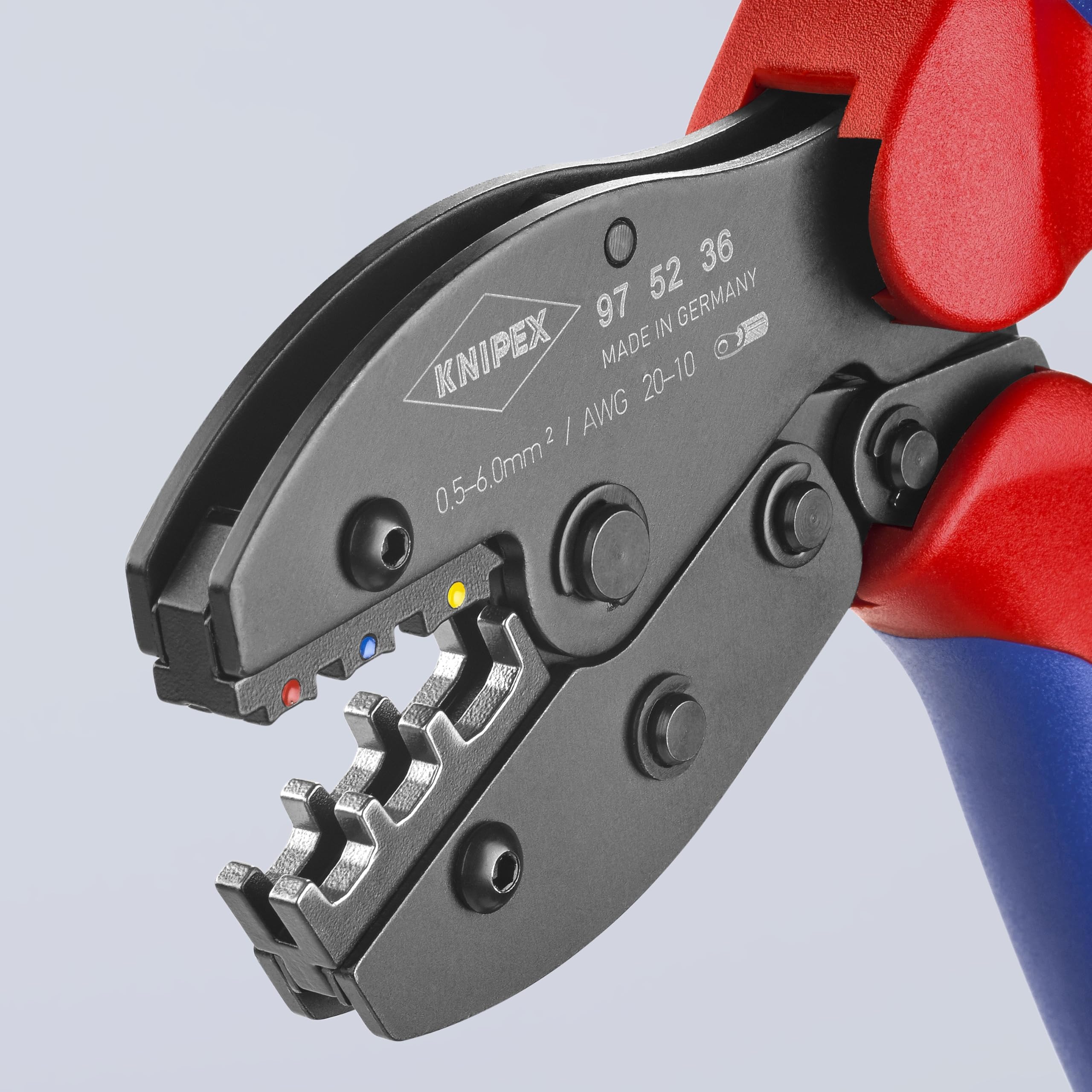 Foto 5 pulgar | Pinzas para Engarzar Terminales Aislados Knipex Conectar a Tope - Venta Internacional