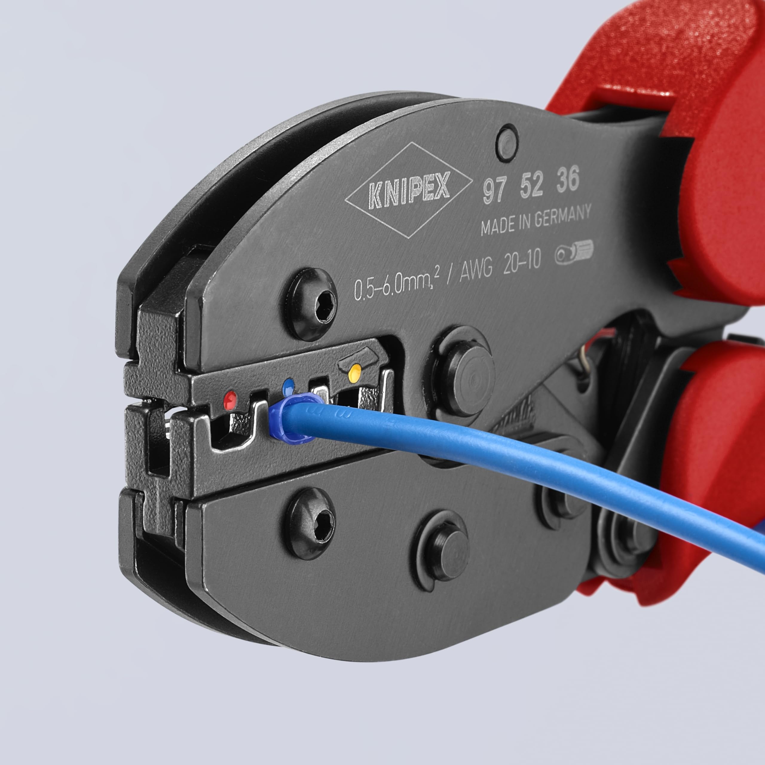 Foto 7 pulgar | Pinzas para Engarzar Terminales Aislados Knipex Conectar a Tope - Venta Internacional