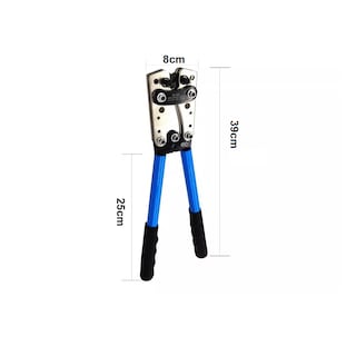 Foto 3 | Pinza Ponchadora Hexagonal Crimpadora Manual Con 60 Terminales Eo Safe Imports Esi-11815-1 Azul