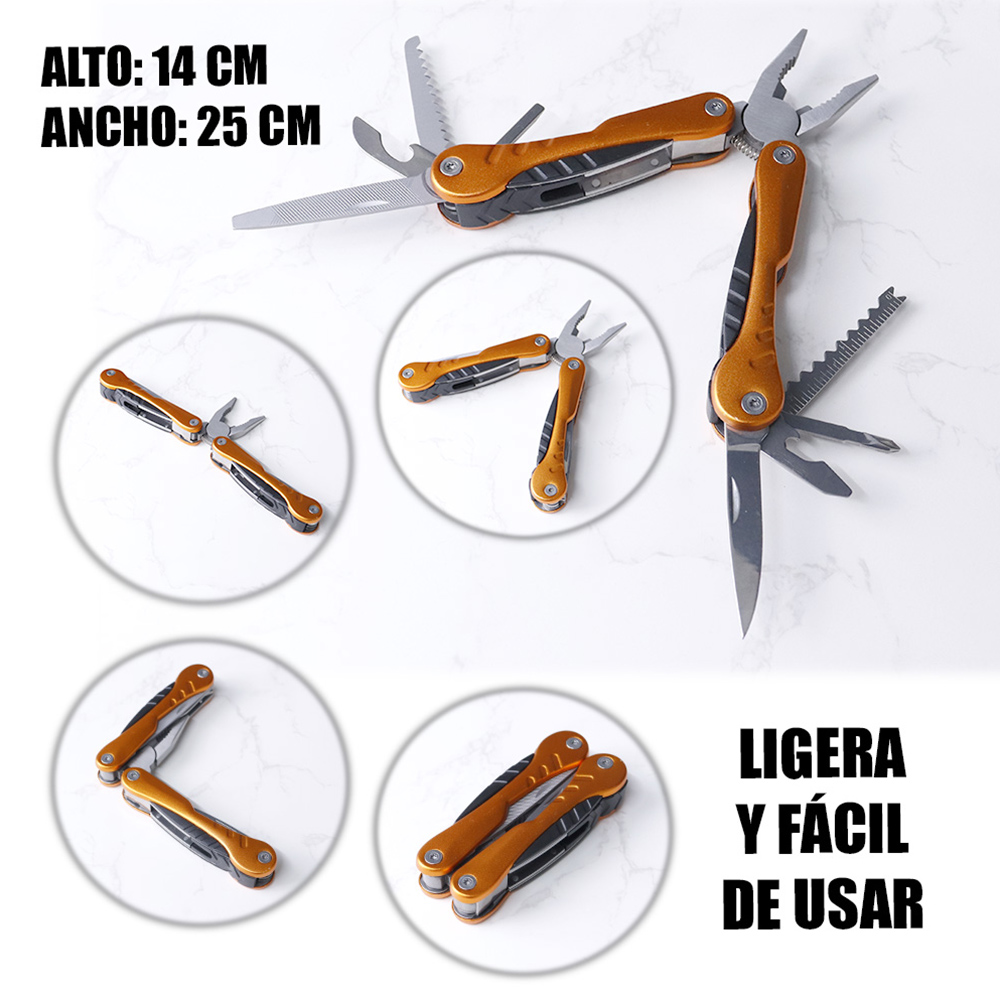 Pinzas Multifuncionales Plegables De Acero Inoxidable