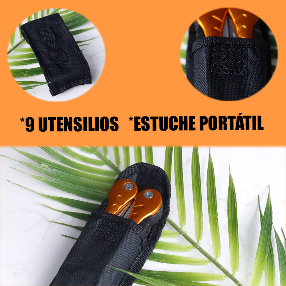 Foto 3 | Pinzas Multifuncionales Plegables De Acero Inoxidable
