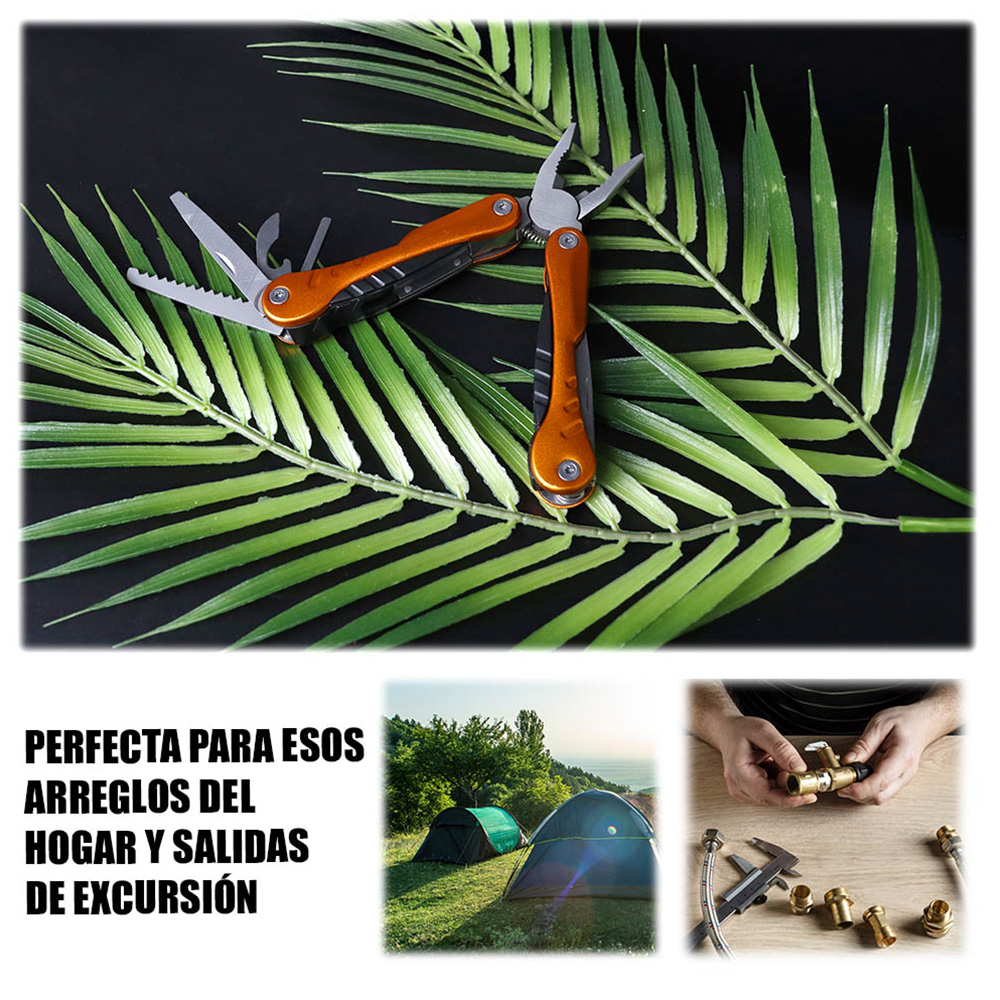 Foto 4 | Pinzas Multifuncionales Plegables De Acero Inoxidable