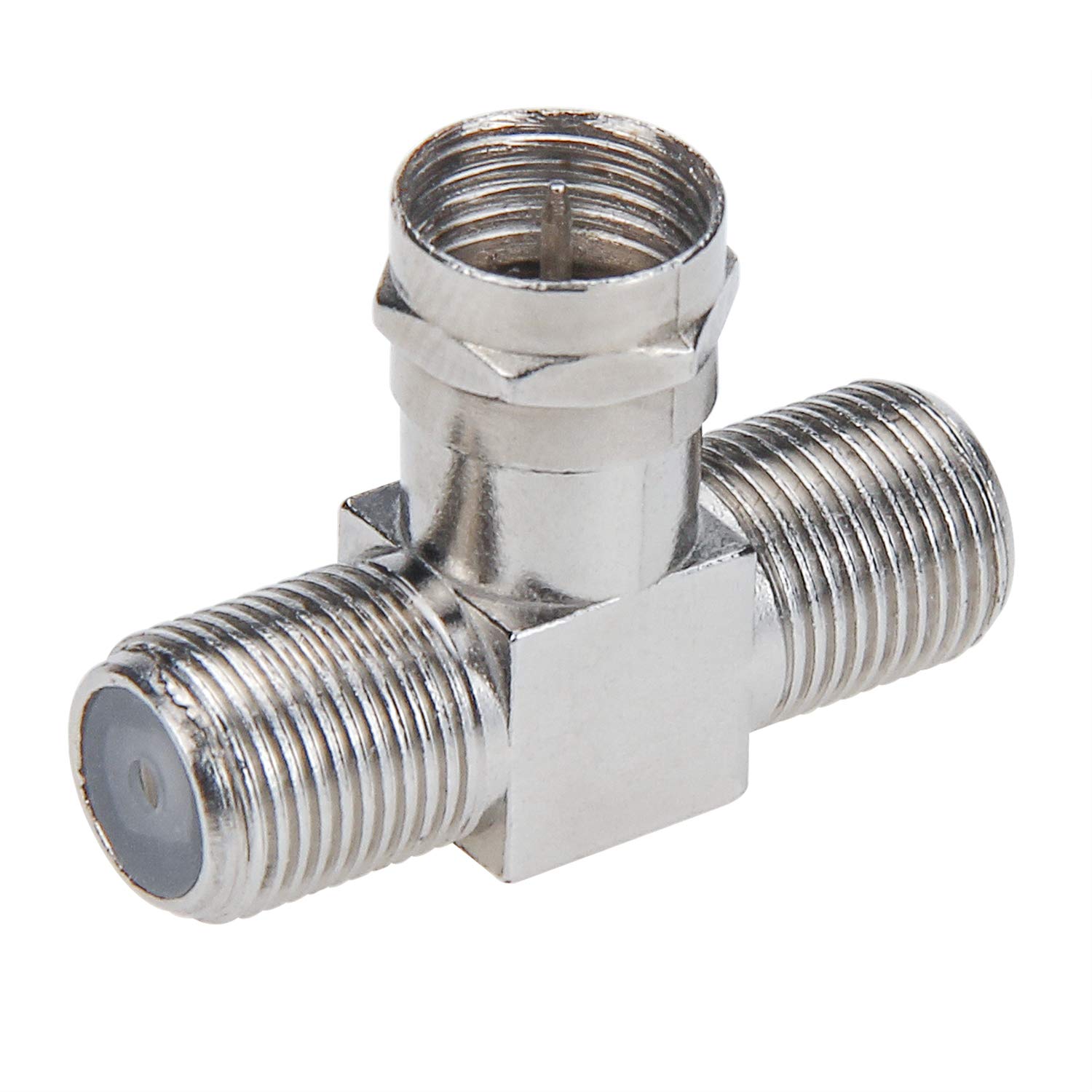 Foto 3 | Divisor De Cable Coaxial Y Adaptador Rf, Paquete De 2 Unidades, Tipo F Rg6, 3 Vías - Venta Internacional.