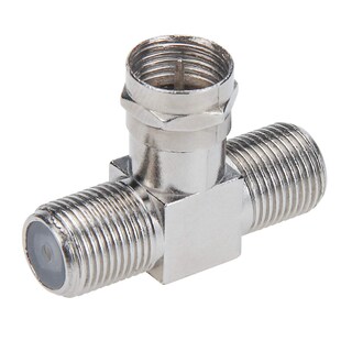Foto 3 | Divisor De Cable Coaxial Y Adaptador Rf, Paquete De 2 Unidades, Tipo F Rg6, 3 Vías - Venta Internacional.