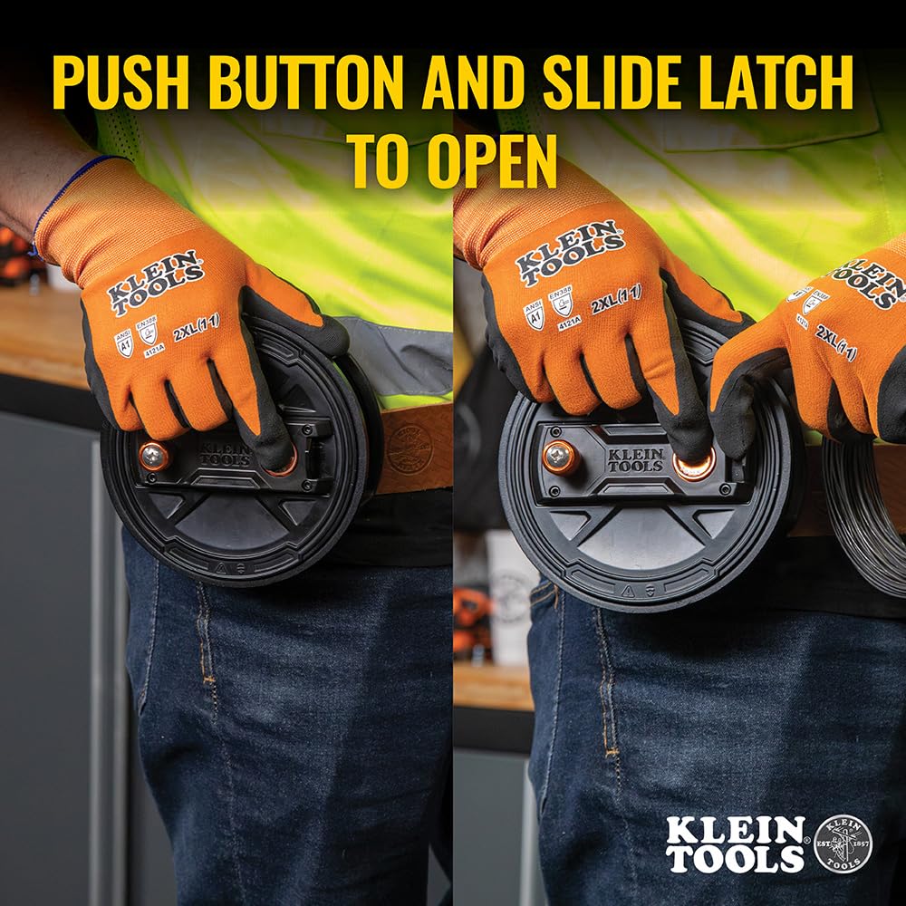 Foto 4 pulgar | Bobina De Alambre Klein Tools 27500 Quick Lock De Aluminio 12-18g - Venta Internacional.