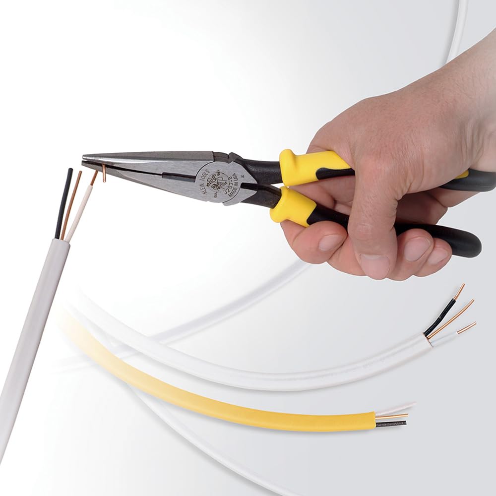 Foto 4 pulgar | Alicates De Punta Fina Klein Tools J203-8, Resistentes, 20 Cm - Venta Internacional.