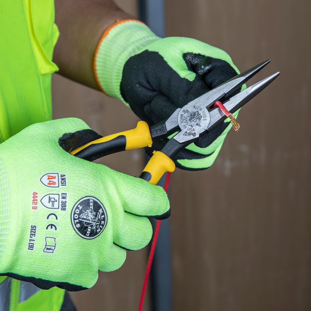 Foto 5 pulgar | Alicates De Punta Fina Klein Tools J203-8, Resistentes, 20 Cm - Venta Internacional.