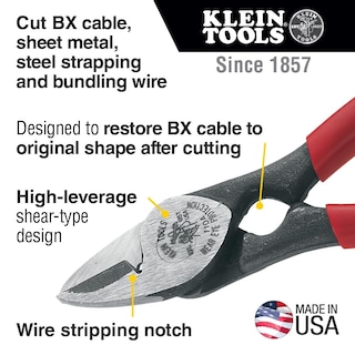 Foto 2 | Cortadora De Cables Y Tijeras Multiusos Klein Tools 1104 - Venta Internacional.