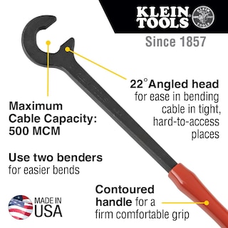 Foto 2 | Dobladora De Cables Klein Tools 50402, 14 Pulgadas, Fabricada En Ee. Uu. - Venta Internacional.