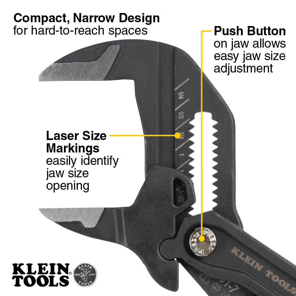 Foto 2 | Llave Para Alicates Klein Tools D5317, Compacta, 18 Cm, Alto Apalancamiento - Venta Internacional.