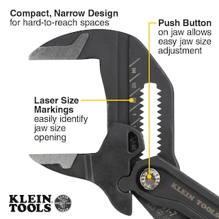 Foto 2 | Llave Para Alicates Klein Tools D5317, Compacta, 18 Cm, Alto Apalancamiento - Venta Internacional.