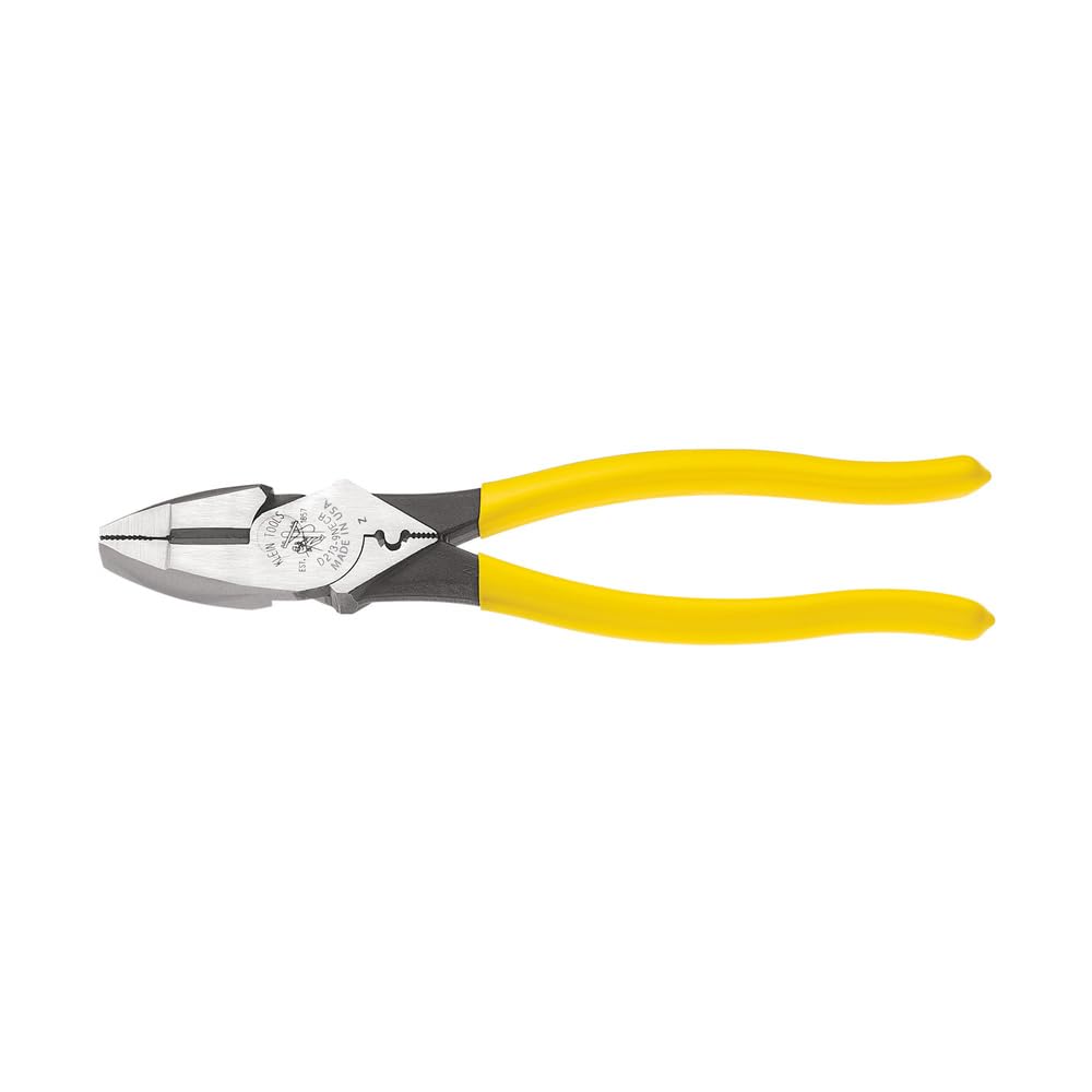 Foto 2 pulgar | Pinzas para Engarzar Klein Tools D213-9ne-cr Lineman's - Venta Internacional