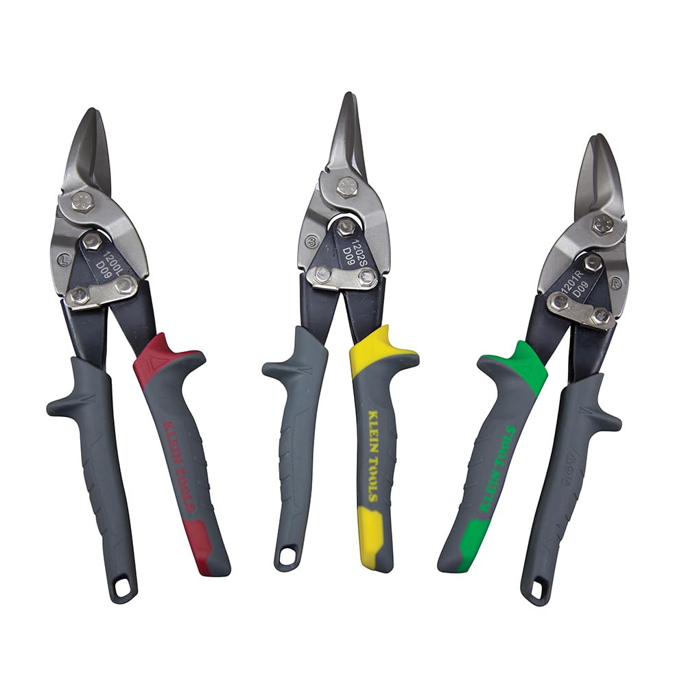 Foto 4 pulgar | Tijeras Metálicas Klein Tools 1202s Aviation De Corte Recto - Venta Internacional.