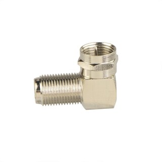 Foto 4 | Adaptador Coaxial Rg6 Vce En Ángulo Recto Tipo F, Paquete De 2 - Venta Internacional.