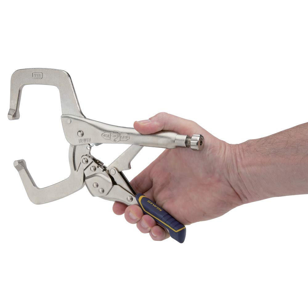 Foto 7 | Pinzas Para Soldar Irwin Vise-grip, Cierre Rápido, Abrazadera En C, 11 Pulgadas - Venta Internacional.