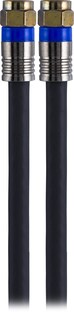 Foto 7 | Cable Coaxial Ge Rg6 De 15,2 M Con Conectores Tipo F Con Blindaje Cuádruple - Venta Internacional.