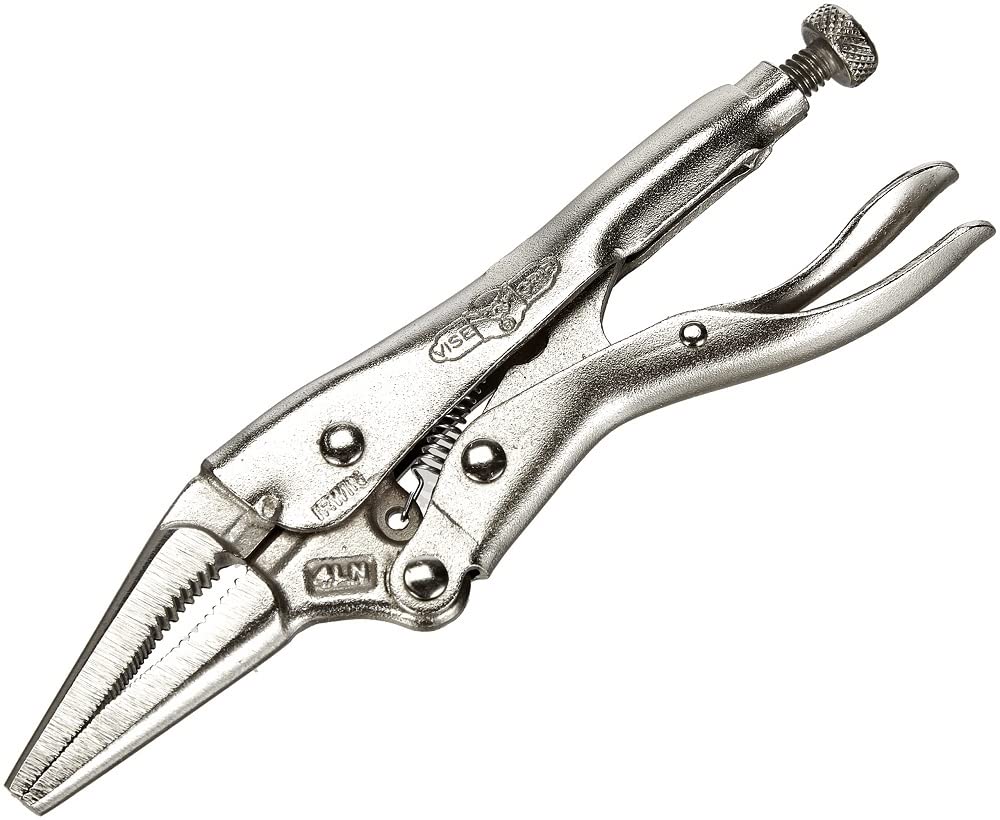Foto 2 pulgar | Pinzas De Bloqueo Irwin Vise-grip Originales De Punta Larga De 100 Mm - Venta Internacional.