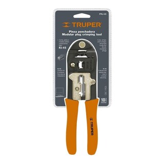 Foto 2 | Pinza Ponchadora Modulos Intercambiables Truper Prj-45
