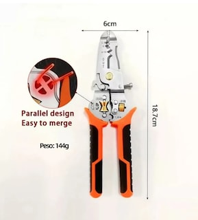 Foto 4 | Herramienta Xtellar 14 En 1 Pinza Cortadora Y Pela Cables Automática Indispensable Para Electricistas Y Afici