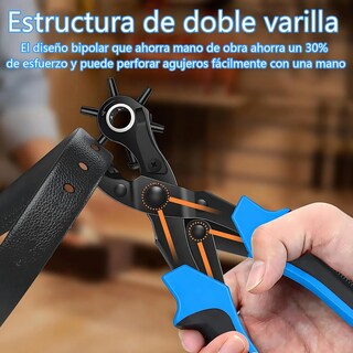 Foto 3 | Kit Pinza Sacabocados Ojilladora Perforadora Para Cinturón. Eo Safe Imports Esi-20868 Multicolor