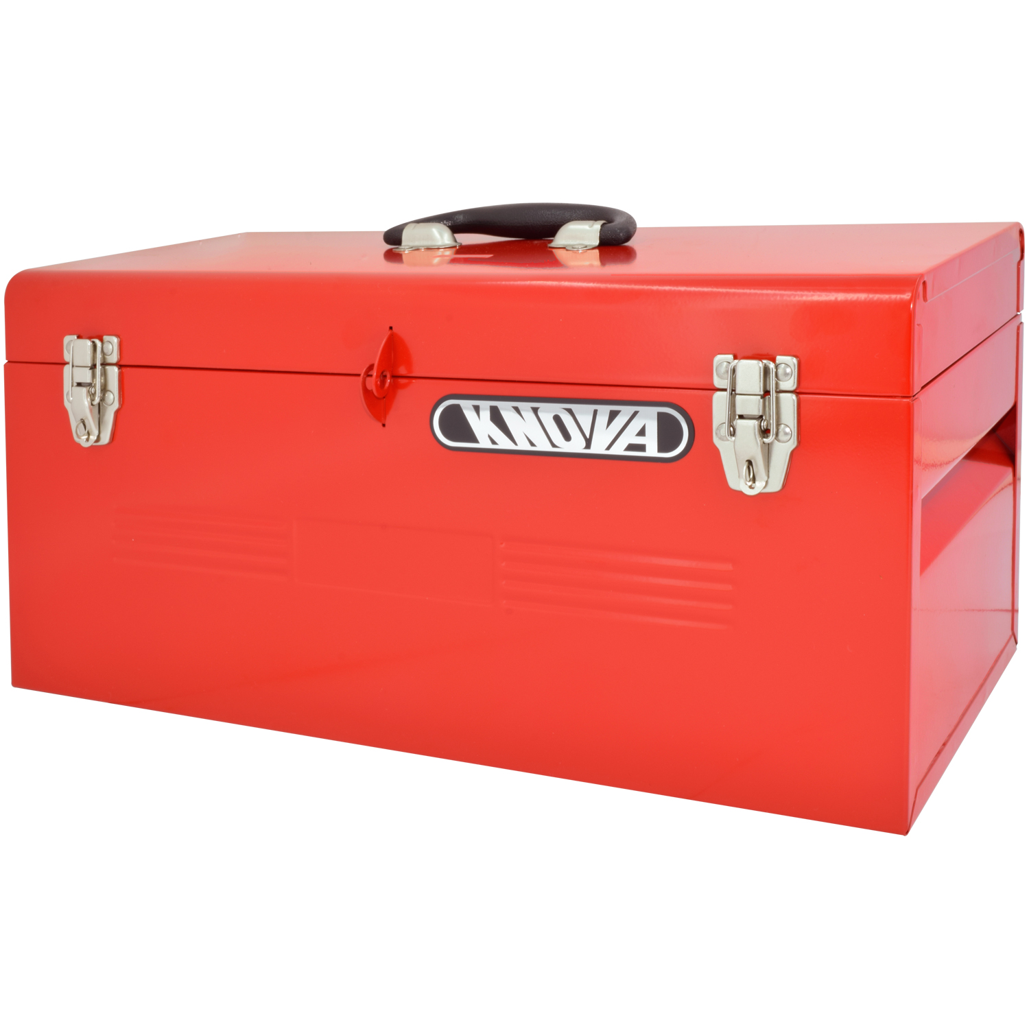 Caja Metálica con Bandeja 20 Knova color Rojo