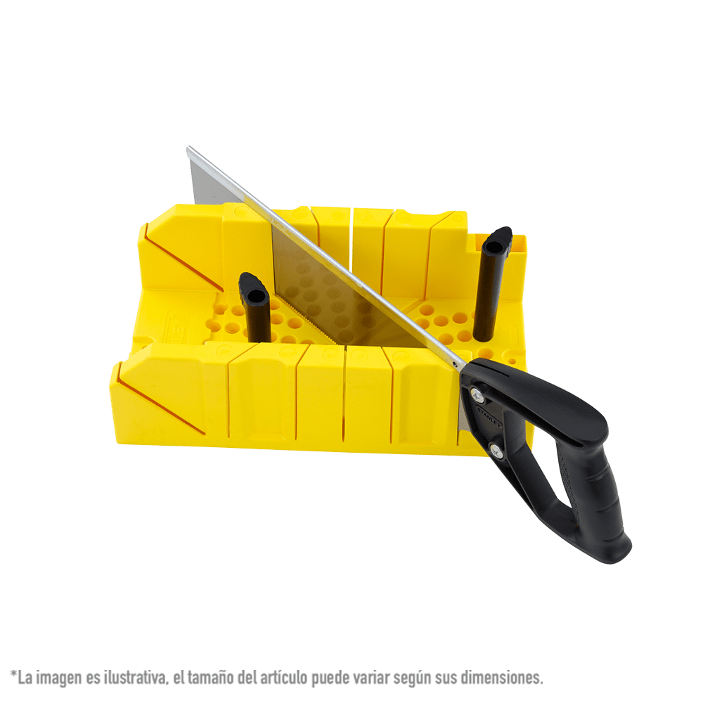 Caja De Inglete Para Serrucho Stanley 20600 14 Plg