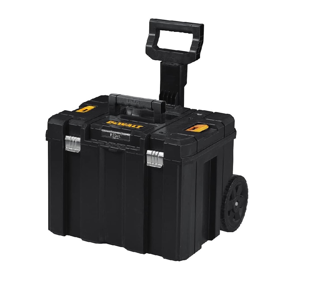 Caja de almacenamiento con ruedas DeWalt DWST17820 TSTAK color Negro