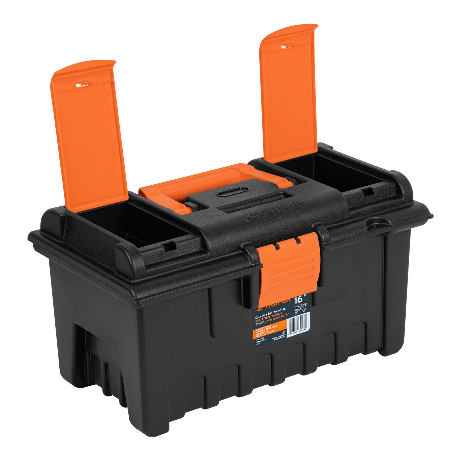Foto 3 pulgar | Caja para Herramientas Truper color Negro