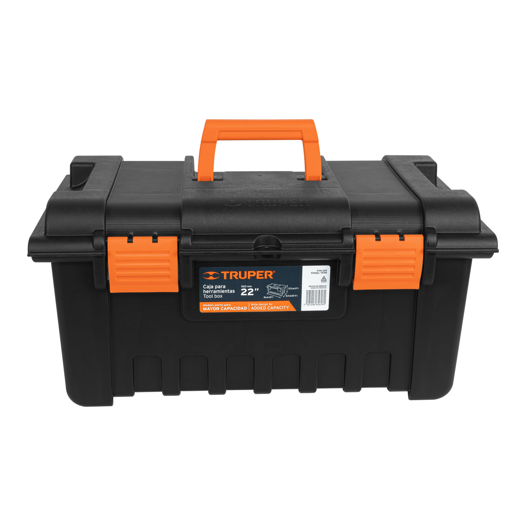 Foto 3 pulgar | Caja para Herramientas Truper color Negro