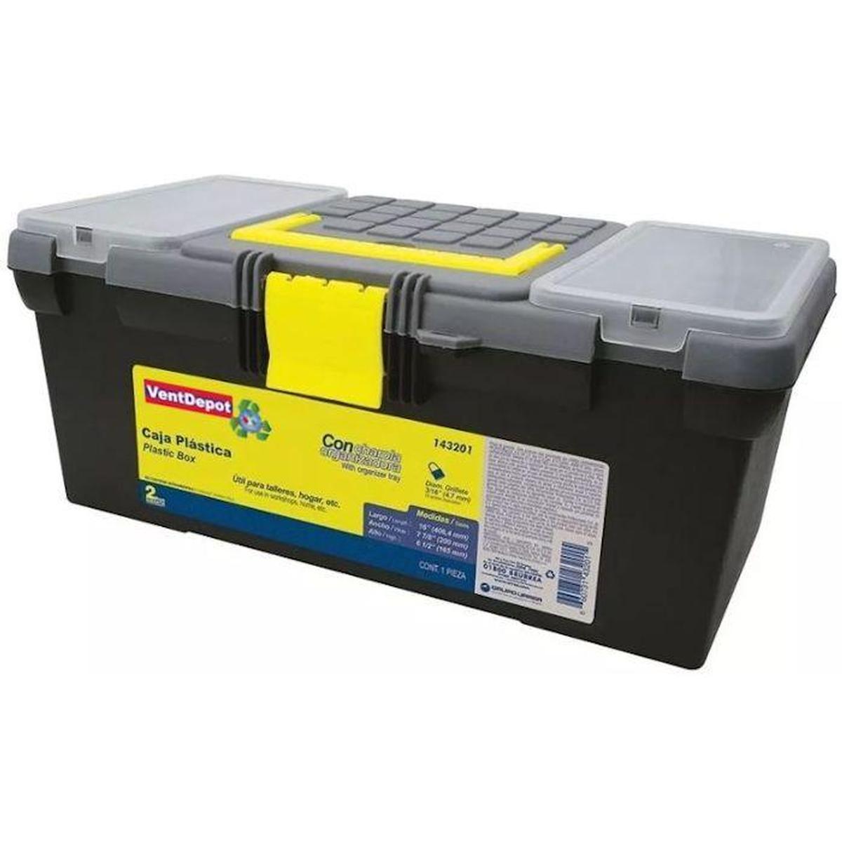 Caja Organizadora Mxols-002 Ventdepot 1 Pieza Negro