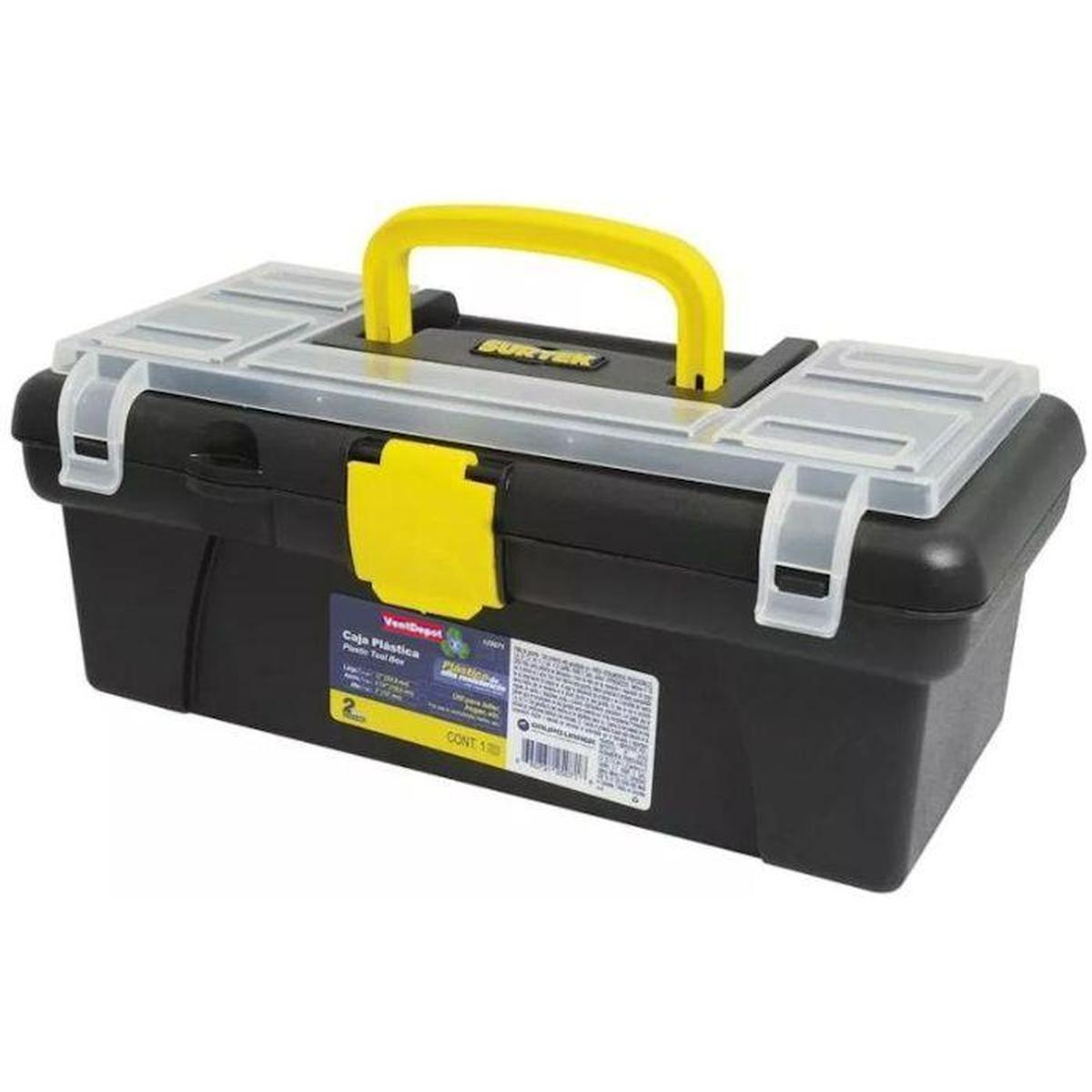 Caja Con Organizador Ventdepot  Mxtox-001 1 Pieza Negro