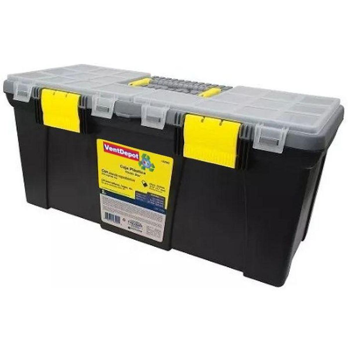 Caja Organizadora con Divisiones Mxols-003 Ventdepot 1 Pieza Negro