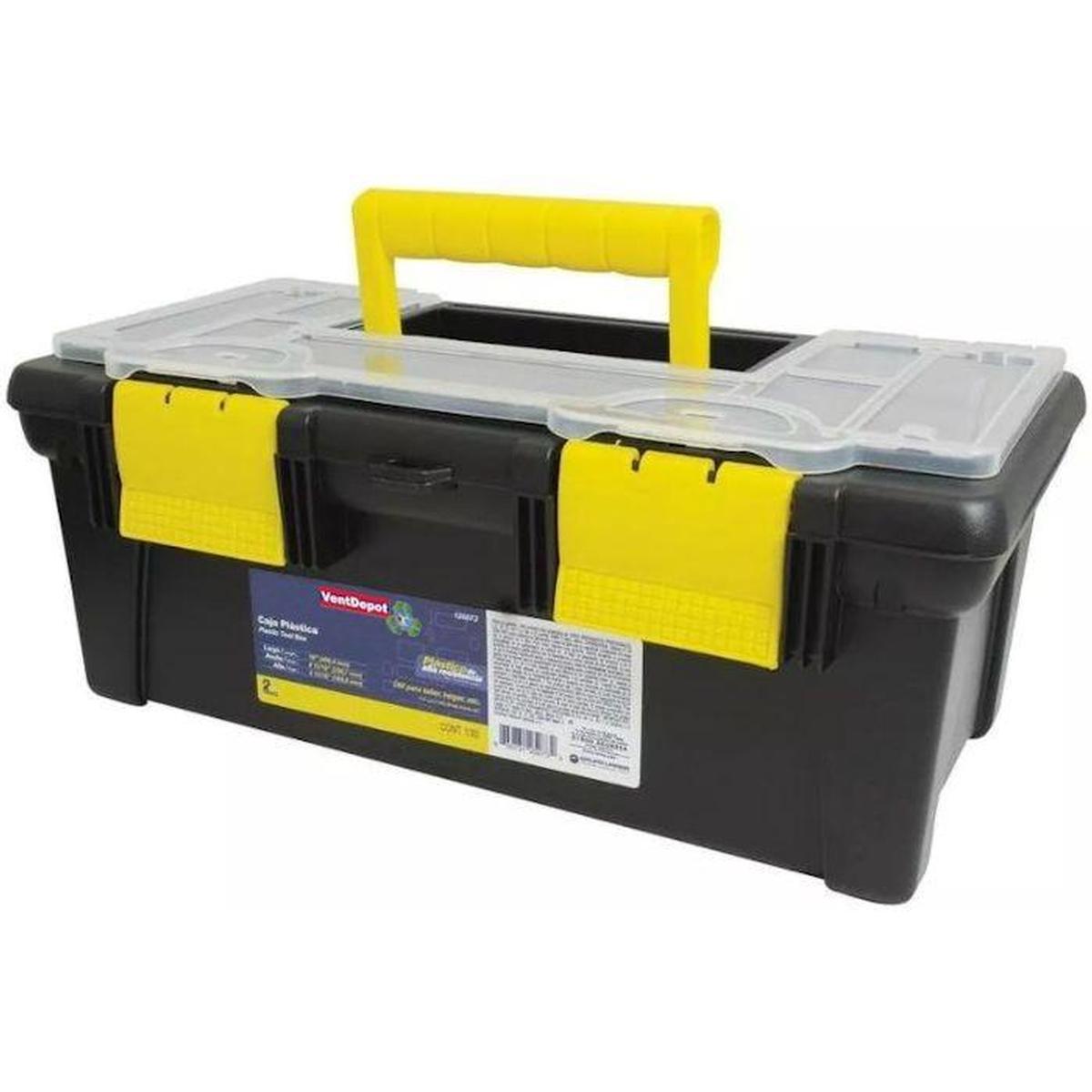 Caja con Broches Plásticos Mxtox-002 Ventdepot 1 Pieza Negro