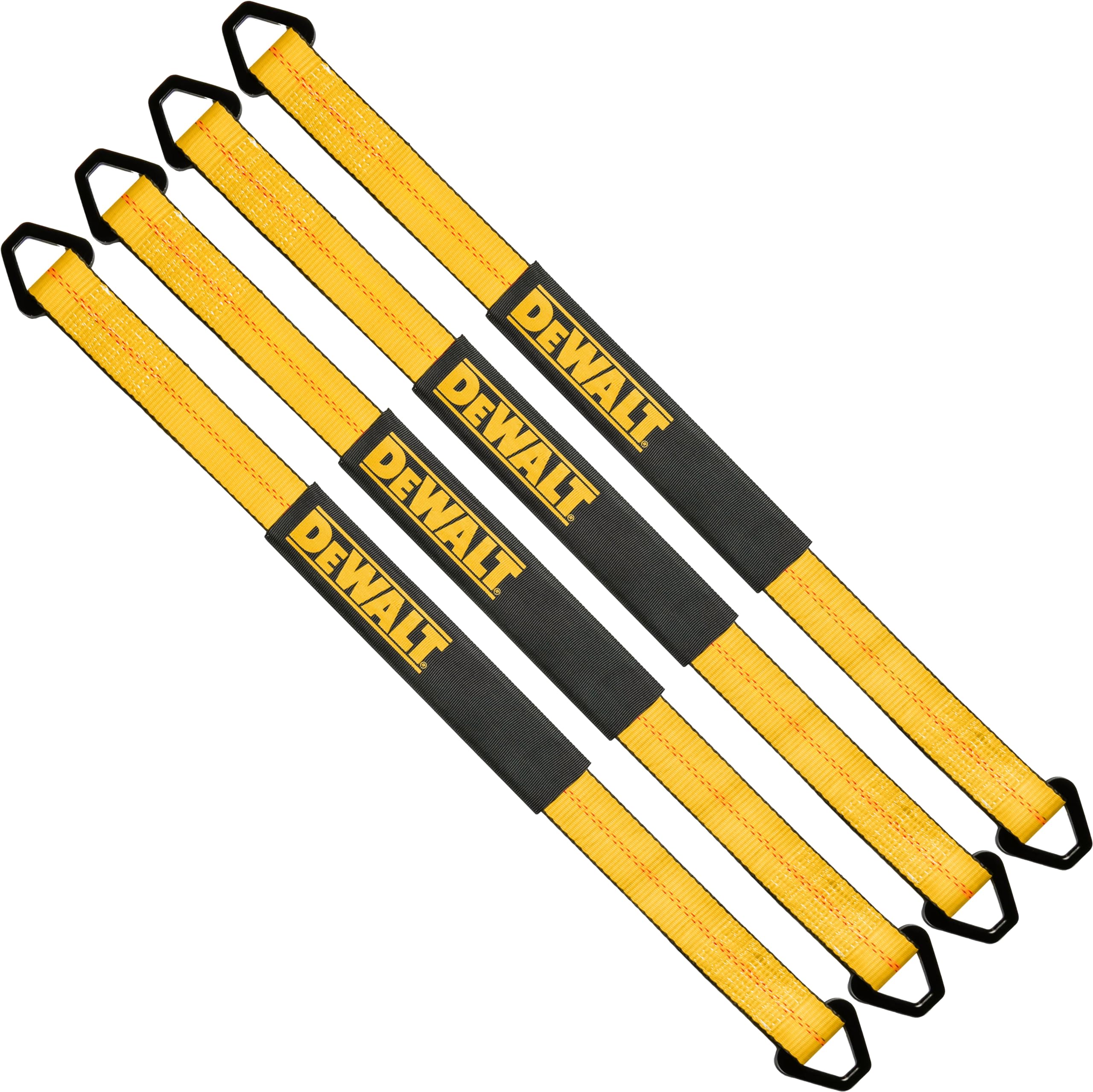 Foto 8 pulgar | Kit De Correas De Amarre Para Ejes Dewalt Dxbc80005 Negro/amarillo 2 X 38 - Venta Internacional.