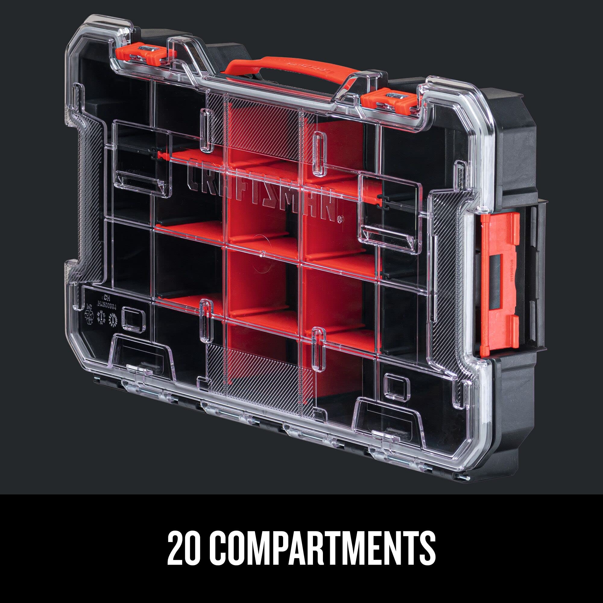 Foto 8 pulgar | Organizador De Almacenamiento Craftsman Versastack, 20 Compartimentos - Venta Internacional.