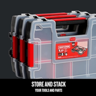 Foto 4 | Organizador De Almacenamiento Craftsman Cmst60964m, Paquete De 3 Con 10 Compartimentos - Venta Internacional.