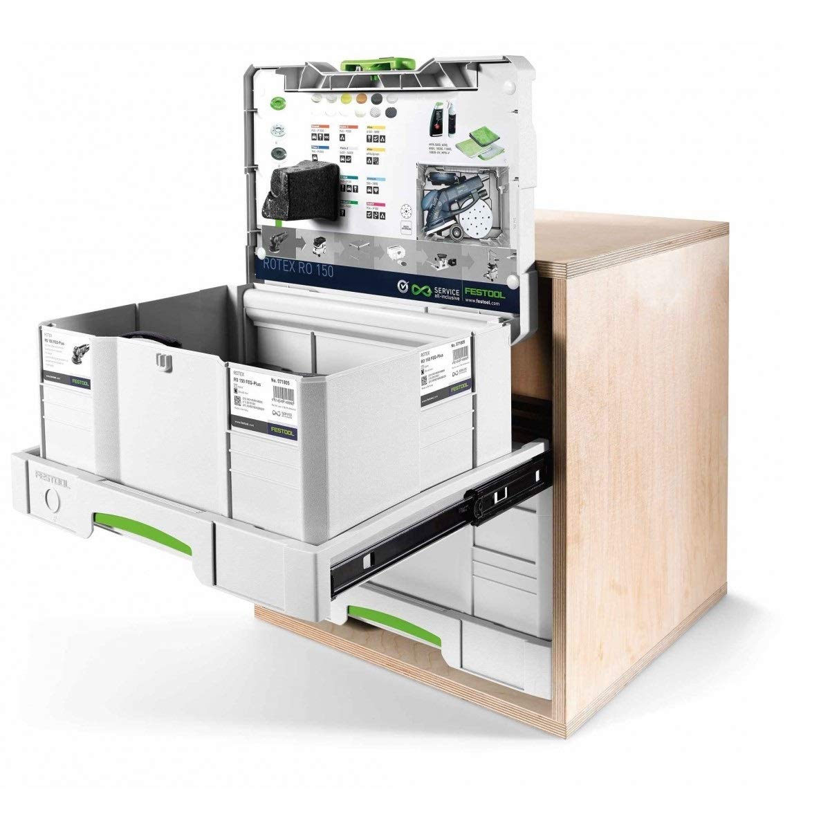 Foto 4 pulgar | Set Organizador De Cajones Festool Sys-az 500767 (5 Cajones) - Venta Internacional.
