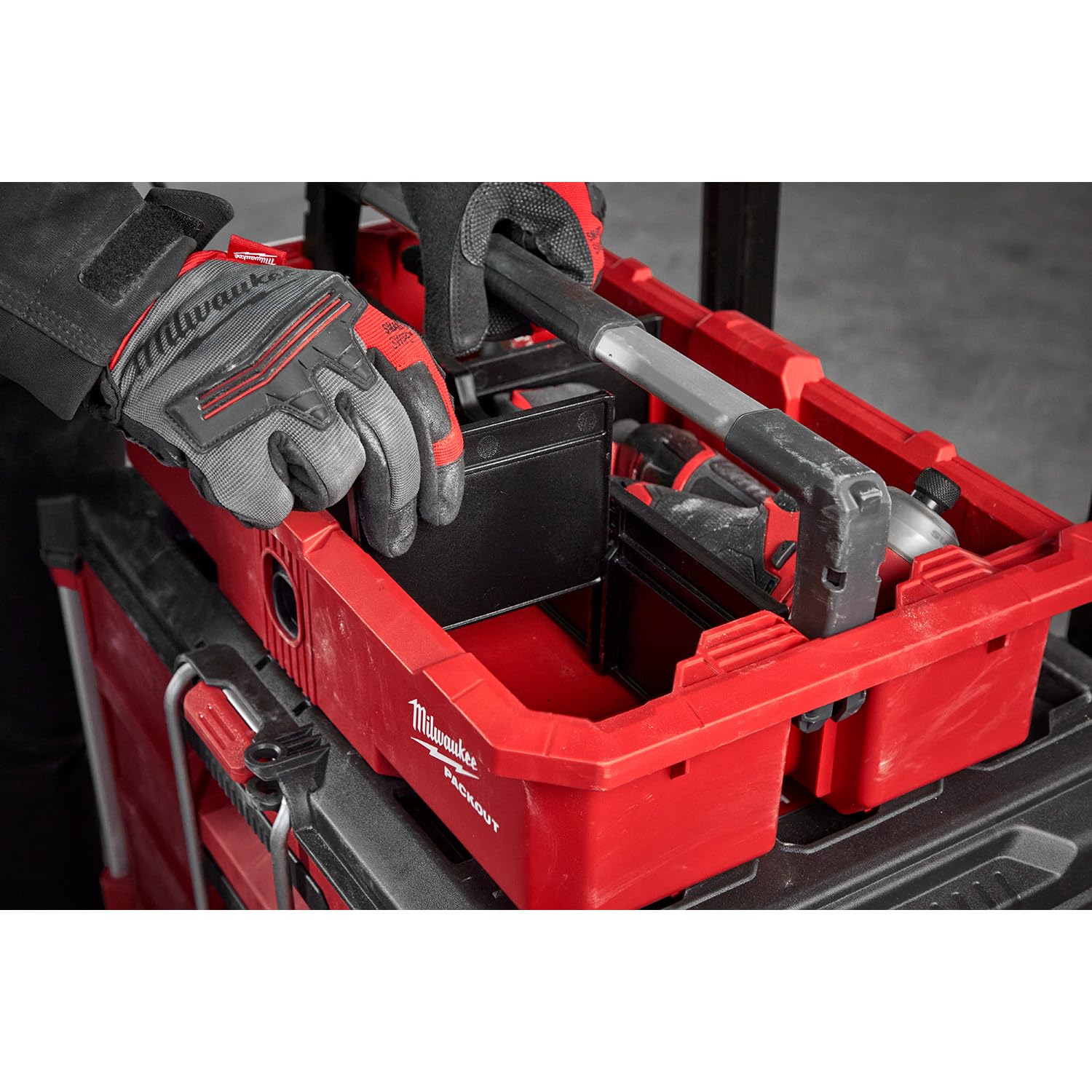 Foto 3 pulgar | Caja para Herramientas Milwaukee Packout 48-22-8045 Apilable 11 Kg - Venta Internacional