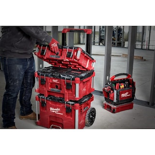 Foto 4 | Caja de Herramientas Milwaukee Electric Tool Pack Out 48-22-8424 22 cm Rojo - Venta Internacional