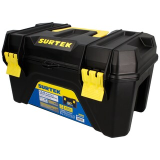 Foto 1 | Caja Portaherramientas Plástica Con Broches Plásticos Y Charola 19'' X 10.5'' X 10'' Surtek