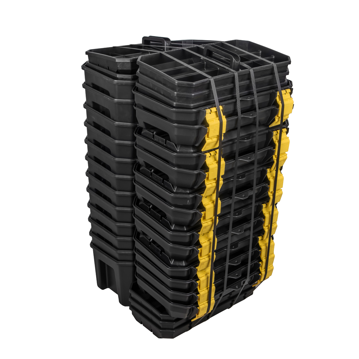Foto 2 pulgar | Caja Portaherramientas Plástica Con Broches Plásticos Y Charola 19'' X 10.5'' X 10'', 15 Pz Surtek