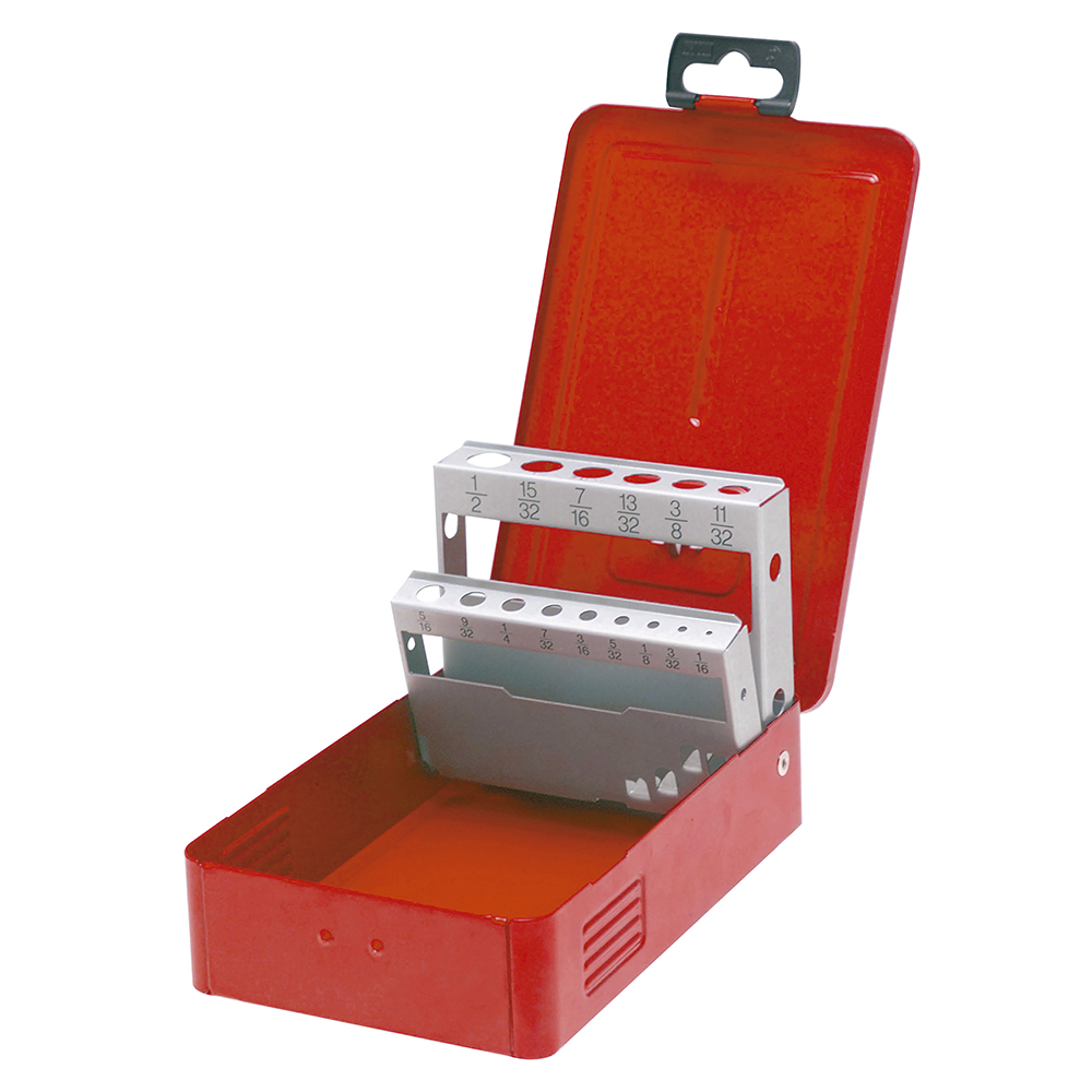 Foto 2 pulgar | Caja Metálica Para 15 Brocas Roja 7'' X 4'' X 2'' Urrea