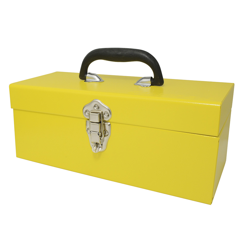 Foto 2 pulgar | Caja Portaherramientas Metálica Color Amarillo 14'' X 6'' X 6'' Surtek