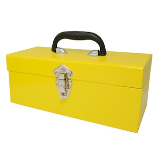 Foto 1 | Caja Portaherramientas Metálica Color Amarillo 14'' X 6'' X 6'' Surtek