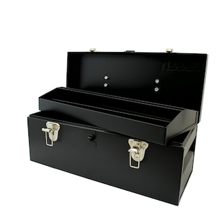 Foto 1 | Caja Portaherramientas Metálica Color Negro 17'' X 7'' X 7'' Urrea