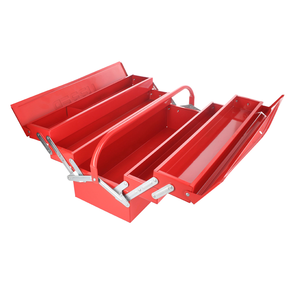 Foto 2 pulgar | Caja Portaherramientas Metálica Tipo Acordeón Roja 7'' X 21'' X 8'' Urrea