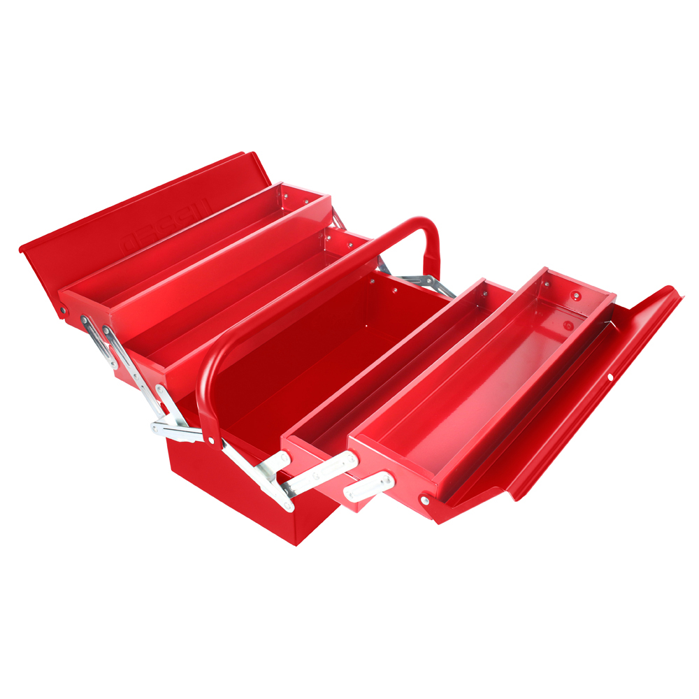 Foto 2 pulgar | Caja Portaherramientas Metálica Tipo Acordeón Roja 7'' X 16'' X 8'' Urrea