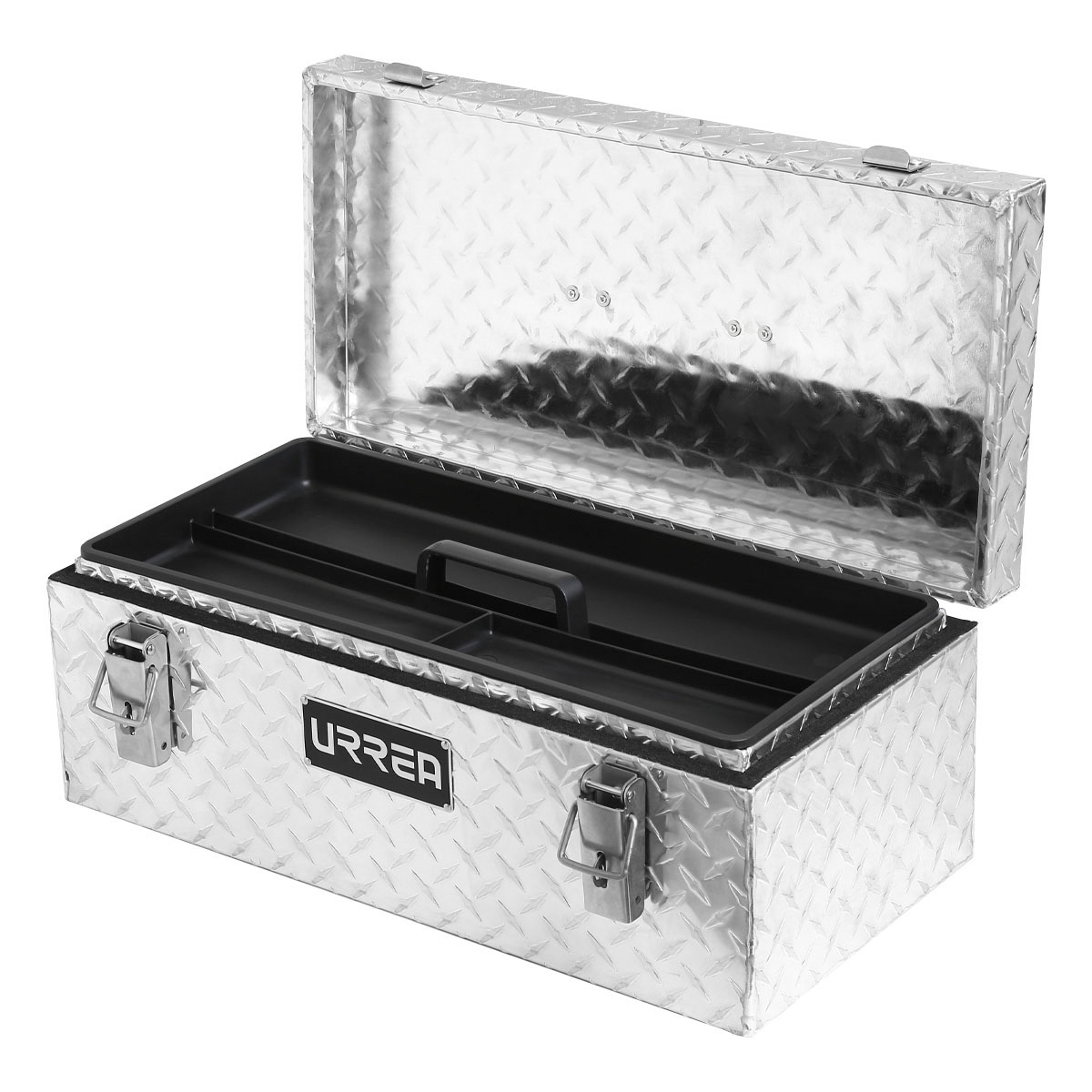 Foto 2 pulgar | Caja Portaherramientas De Aluminio 24'' X 9'' X 9'' Con Charola Plástica Urrea