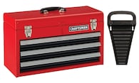 Baúl De Herramientas Craftsman Portátil De Acero Inoxidable Con 3 Cajones - Venta Internacional.